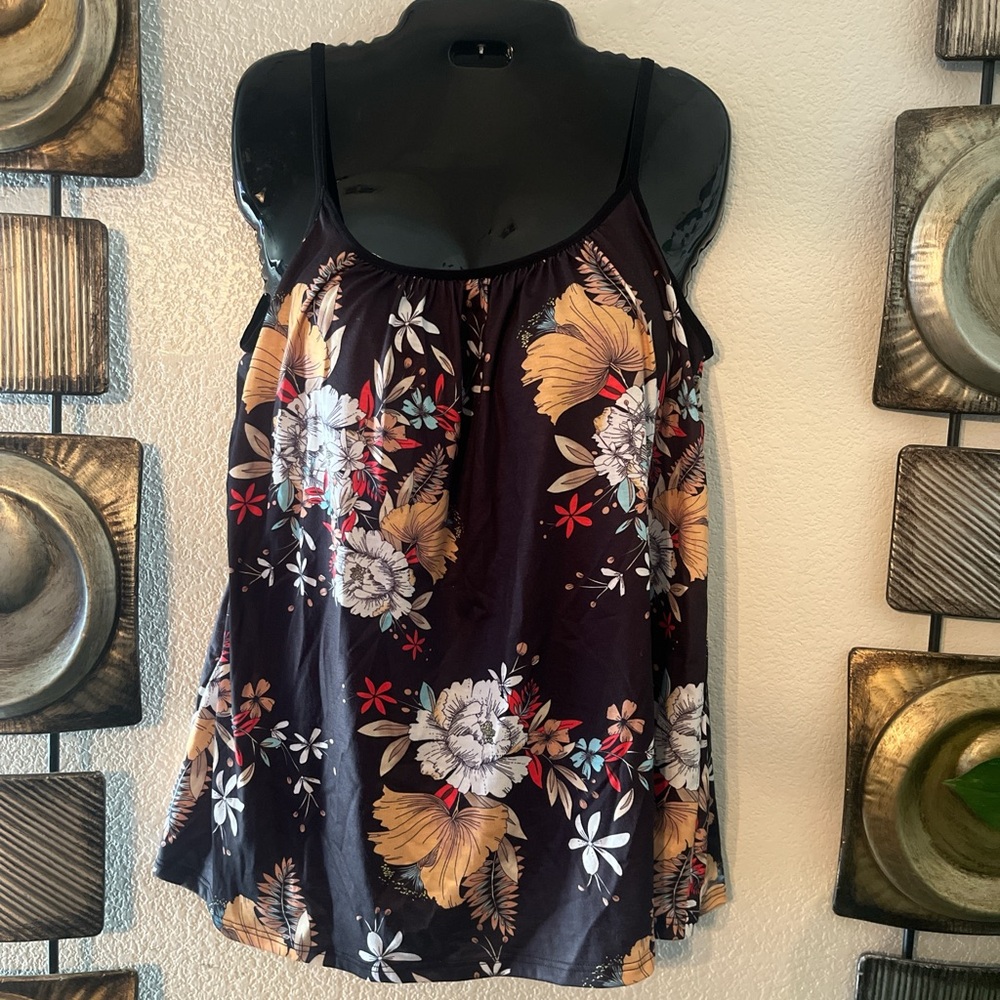 Floral Print Women's Top